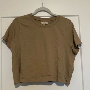 Madewell Cropped Tee